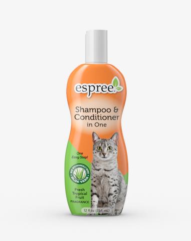 **Clearance - Espree - Cat Shampoo & Conditioner - 12 oz**