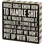 Gift Ware - Block/Box Signs