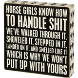 Gift Ware - Block/Box Signs