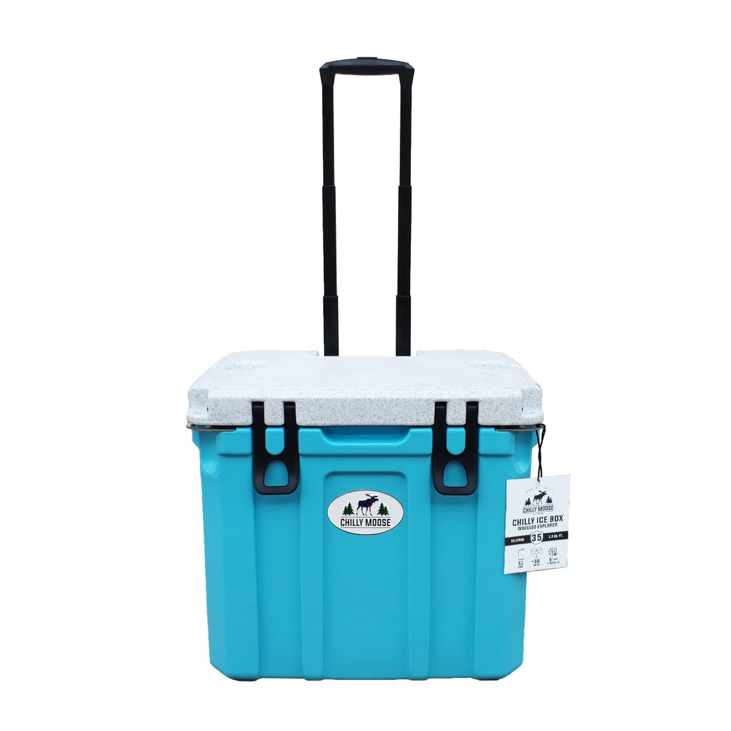 Chilly Moose - 35L Ice Box Cooler with wheels