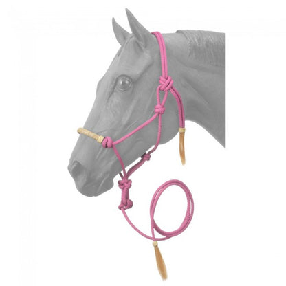 Tough - Rawhide Rope Horse Halter w/ 10' Lead