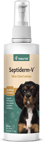 NaturVet Septiderm-V Skin Care Lotion 8 fl oz
