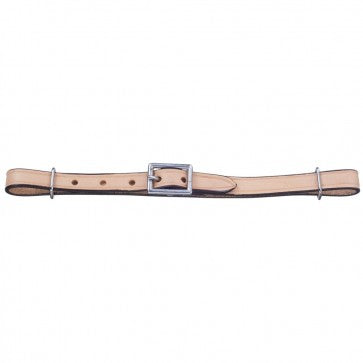 Tough One - Flat Leather Curb Strap