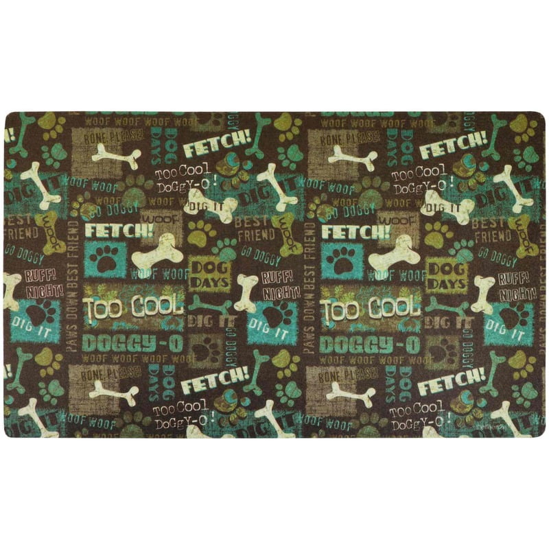 Drymate - Pet Bowl Place Mat - Small - 12" X 20"