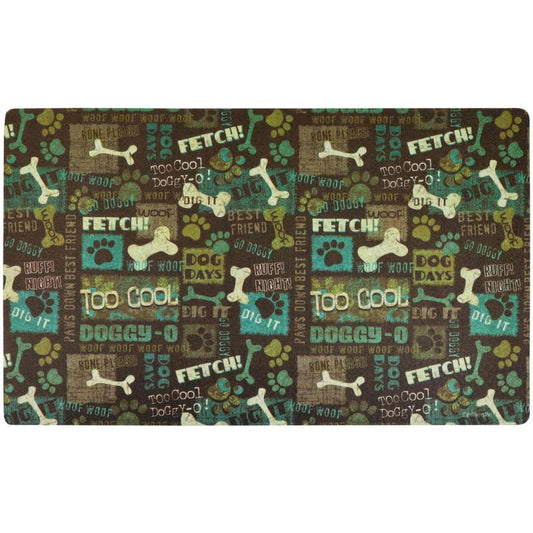 Drymate - Pet Bowl Place Mat - Small - 12" X 20"