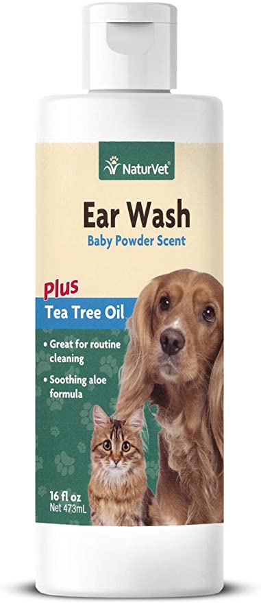 Naturvet Ear Wash with Tea Tree Oil