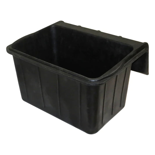 Tuffstuff - Square Rubber Fence Feeder - 18qt