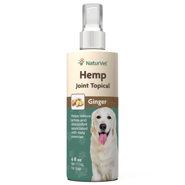 NaturVet Hemp - Joint Topical - Ginger 6 fl oz