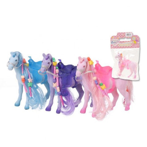 Colourful Toy Pony - 6"
