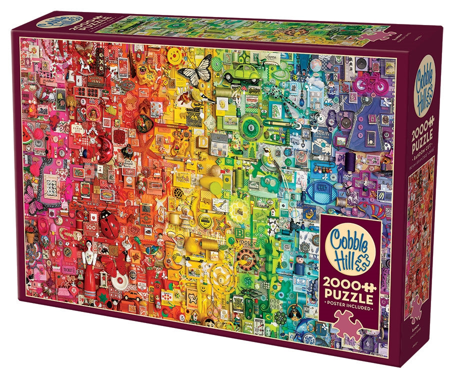Games - Puzzle - 2000 Pc - Cobble Hills