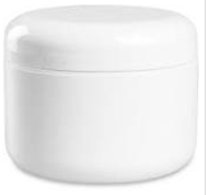 8oz Cosmetic Jar with lid