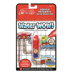 Toys - Melissa & Doug - On the Go - Water Wow Book!