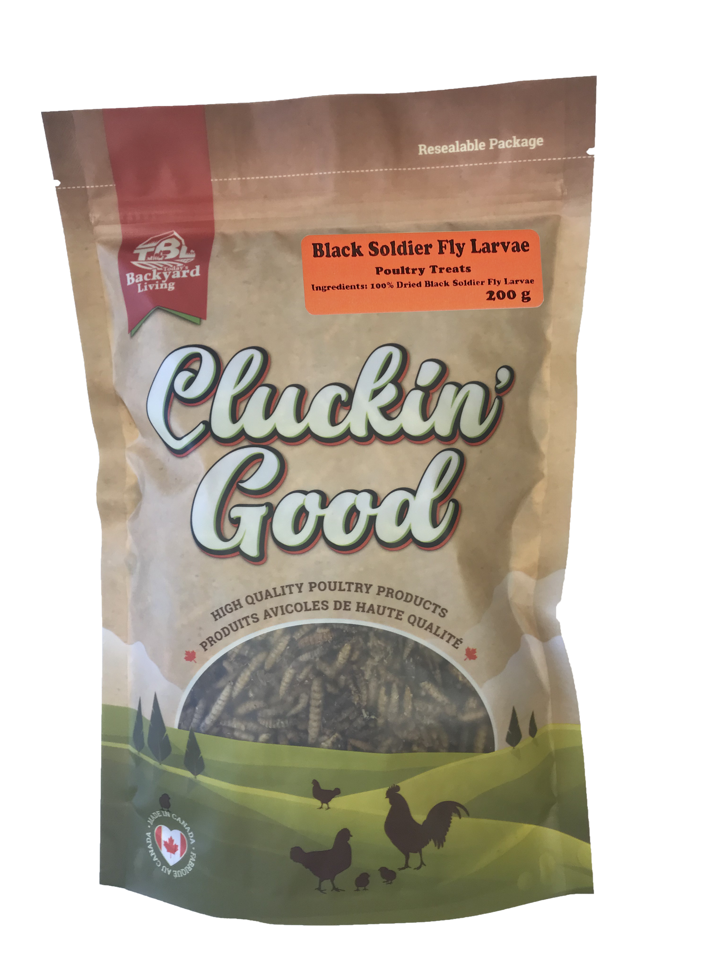 Cluckin' Good - Black Soldier Fly Larvae