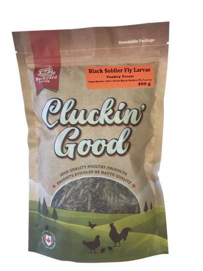 Cluckin' Good - Black Soldier Fly Larvae