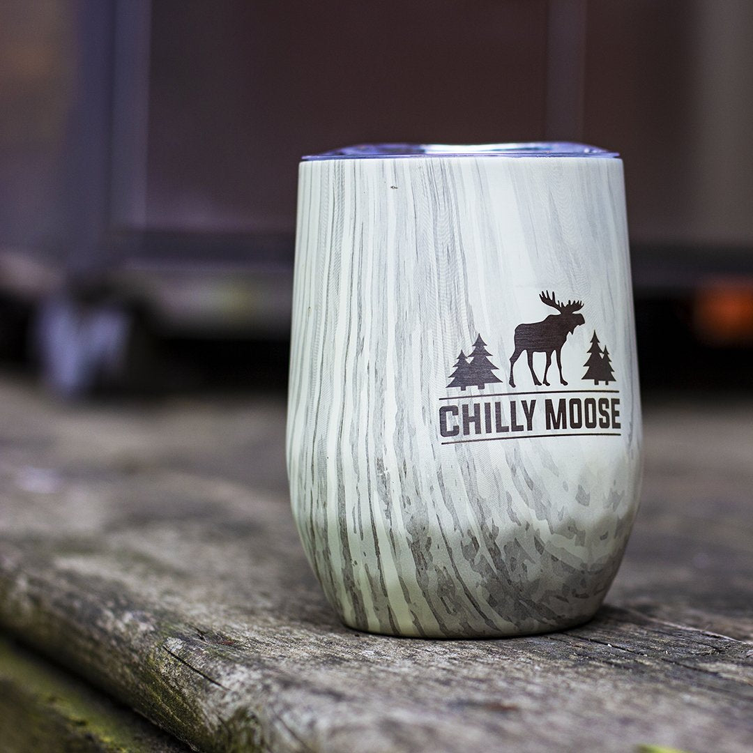 Chilly Moose - Boathouse Wine Tumbler - 12 oz
