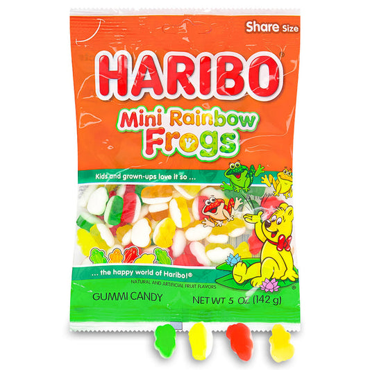 Candy - Haribo - Mini Rainbow Frogs