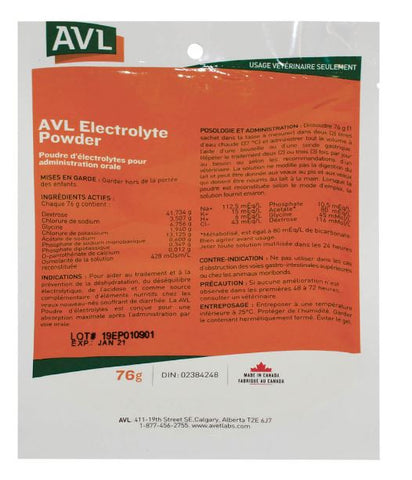 AVL - Electrolyte Powder HE - 185g