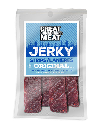 Great Canadian Meat Jerky Strips 100g
