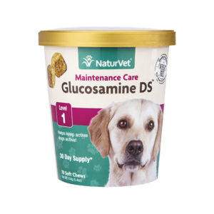Naturvet Glucosamine DS Soft Chews***new shelf tag***