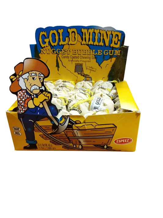 Gum - Gold Mine Nugget Bubble Gum