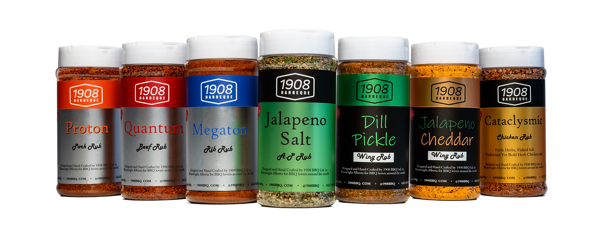 1908 - BBQ Rubs