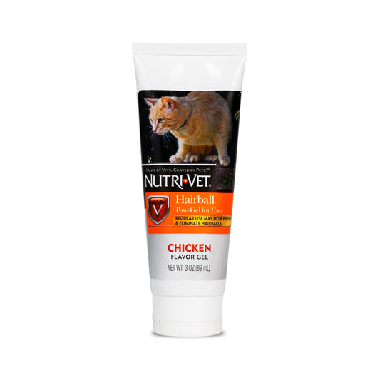 Nutri Vet - Cat Hairball Paw Gel - 3 oz