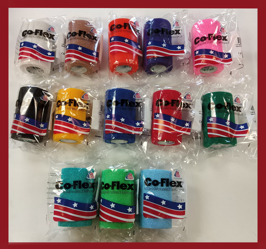 Coflex Bandages - (4" Wide x 5 Yards Long)