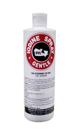 DVL - Iodine Spray 1% - 500 ml