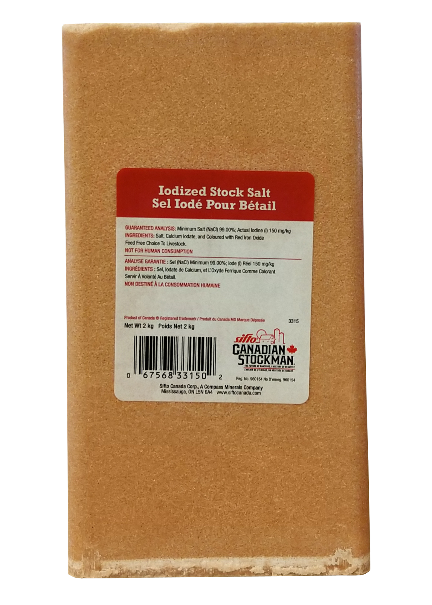 CJ - Salt Lick Iodized - 2kg