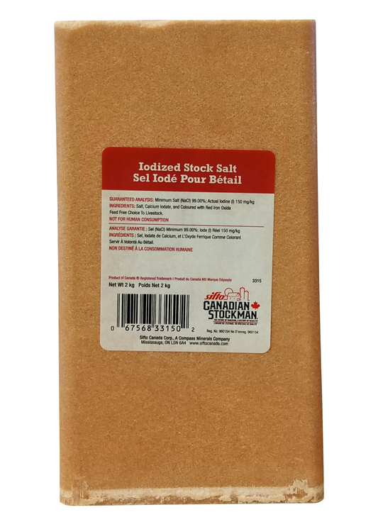 CJ - Salt Lick Iodized - 2kg