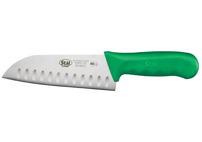 Winco Stal Santoku Knife 7"