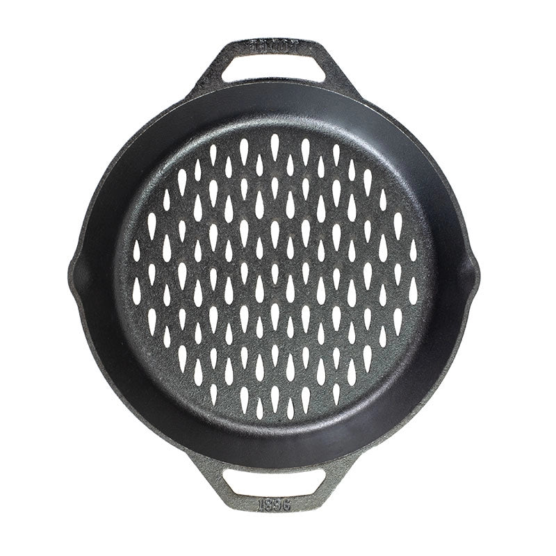 Lodge - 12" Dual Handle Grill Basket