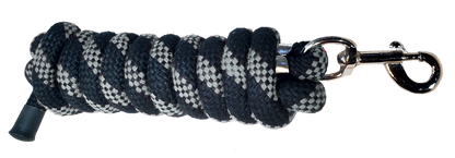 TN - Brushed Cotton Lead Rope w. Big Eye Bolt Snap - Assorted