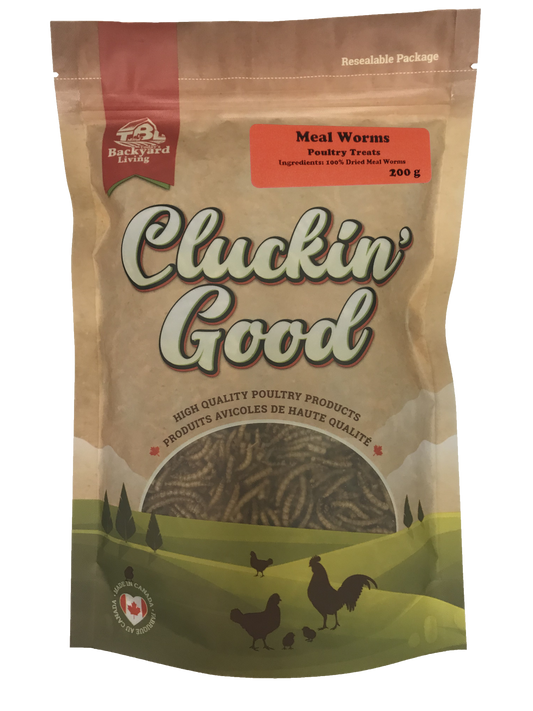 Cluckin' Good - Chicken Treats - Mealworms