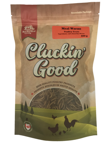 Cluckin' Good - Chicken Treats - Meal Worms