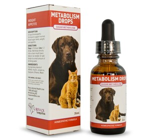 Riva's Remedies - Metabolism Drops - Dog/Cat - 35ml
