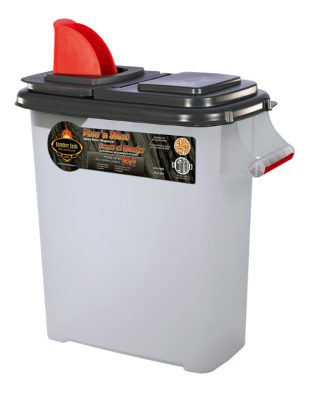 Lumber Jack - Pour 'n Store Pellet Dispenser