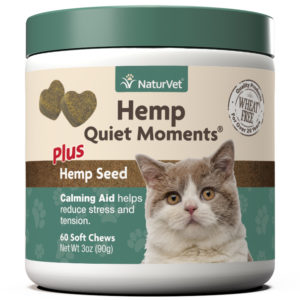 Naturvet Hemp Quiet Moments CAT Soft Chews 60 count
