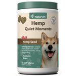 NaturVet - Hemp Quiet Moments Dog Soft Chews - 60 count