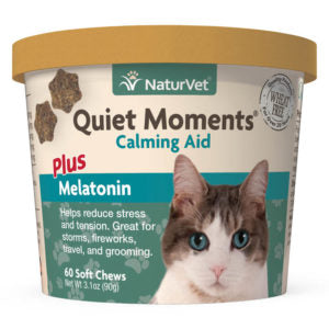 Naturvet Quiet Moments CAT Soft Chews 60 count - CURRENTLY UNAVAILABLE