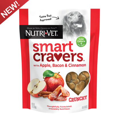 ****Nutri Vet - Smart Cravers Crunchy Dog Treats - 7 oz****
