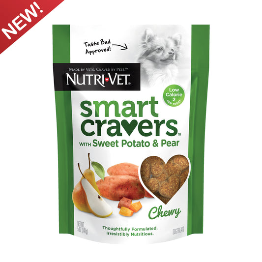 ****Nutri Vet Smart Cravers Chewy Treats 5oz****