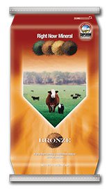 Right Now Cattle Mineral - Bronze - 25kg