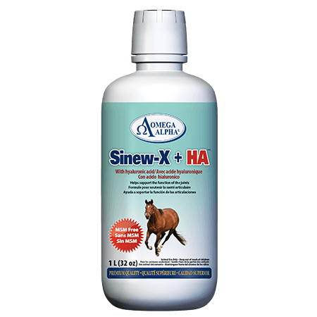 Omega Alpha - Equine - Sinew-X + HA - 1L