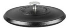 Blacklock 10.25" Cast Iron Lid