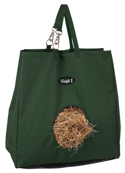 Nylon Tote Hay Bag with Round Hole