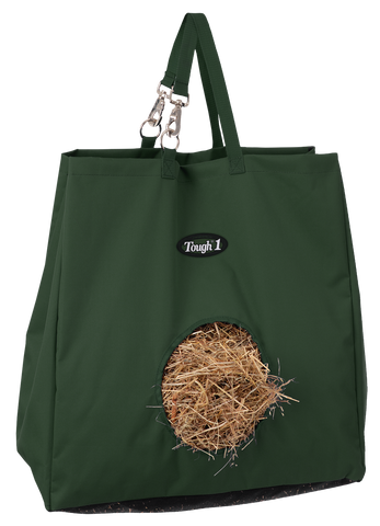 Nylon Tote Hay Bag with Round Hole