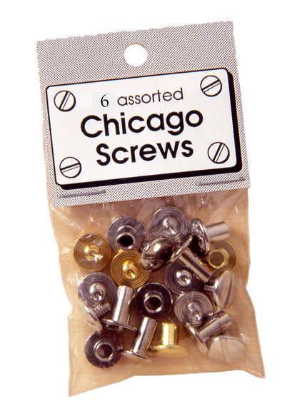 Tough1 - Assorted Chicago Screws - 6 per pack