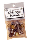 Tough1 - Assorted Chicago Screws - 6 per pack