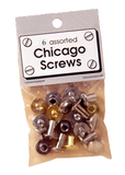 Tough1 - Assorted Chicago Screws - 6 per pack
